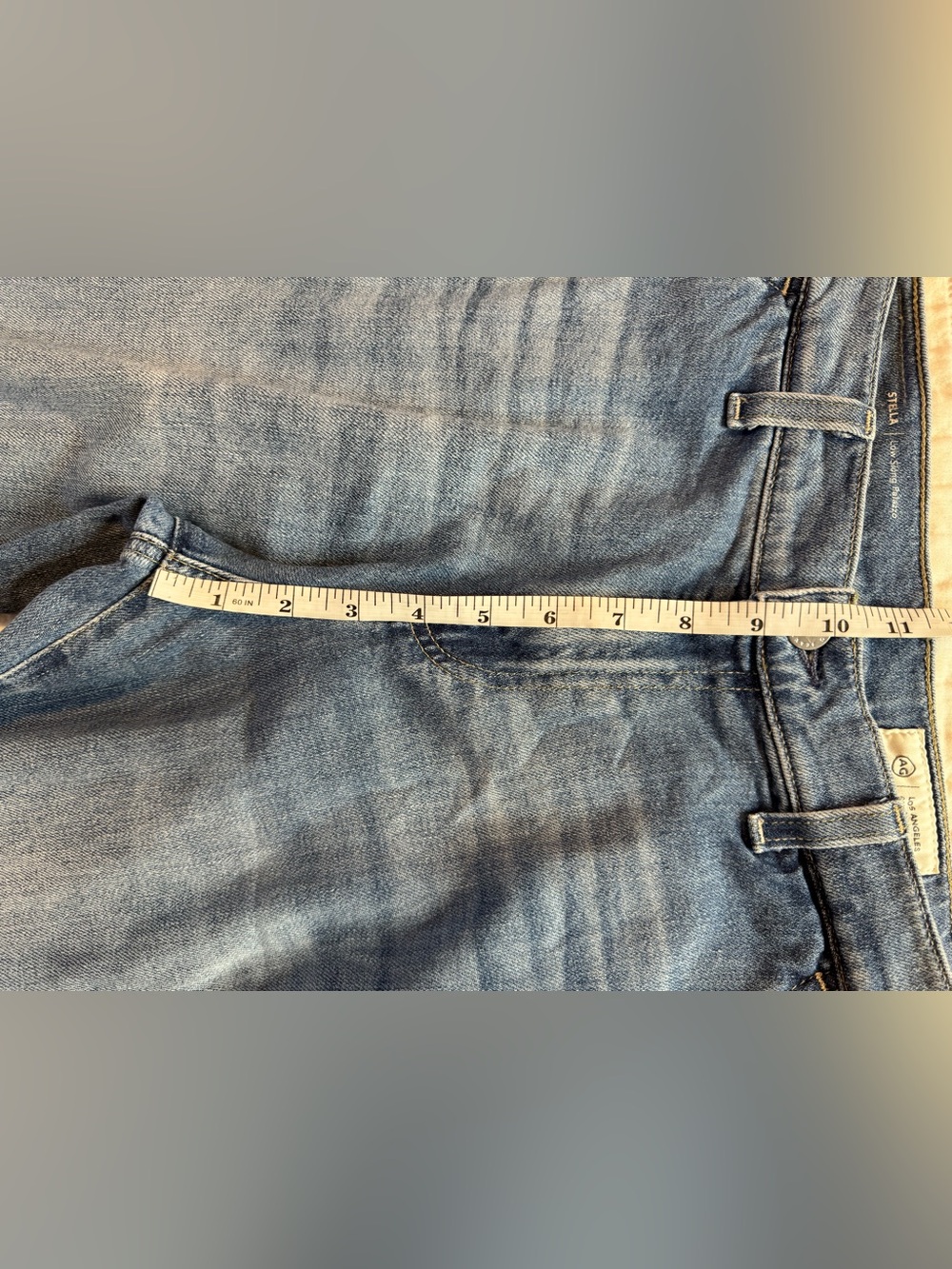 AG Jeans Stella low slung palazzo wide leg in Abyss Size 25 Adriana Goldschmied - Picture 12 of 14